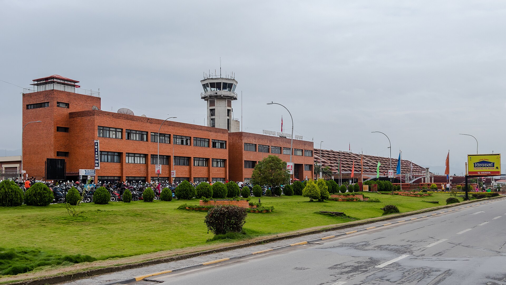 Tribhuvan International Airport in Kathmandu, where every charter operator is based.